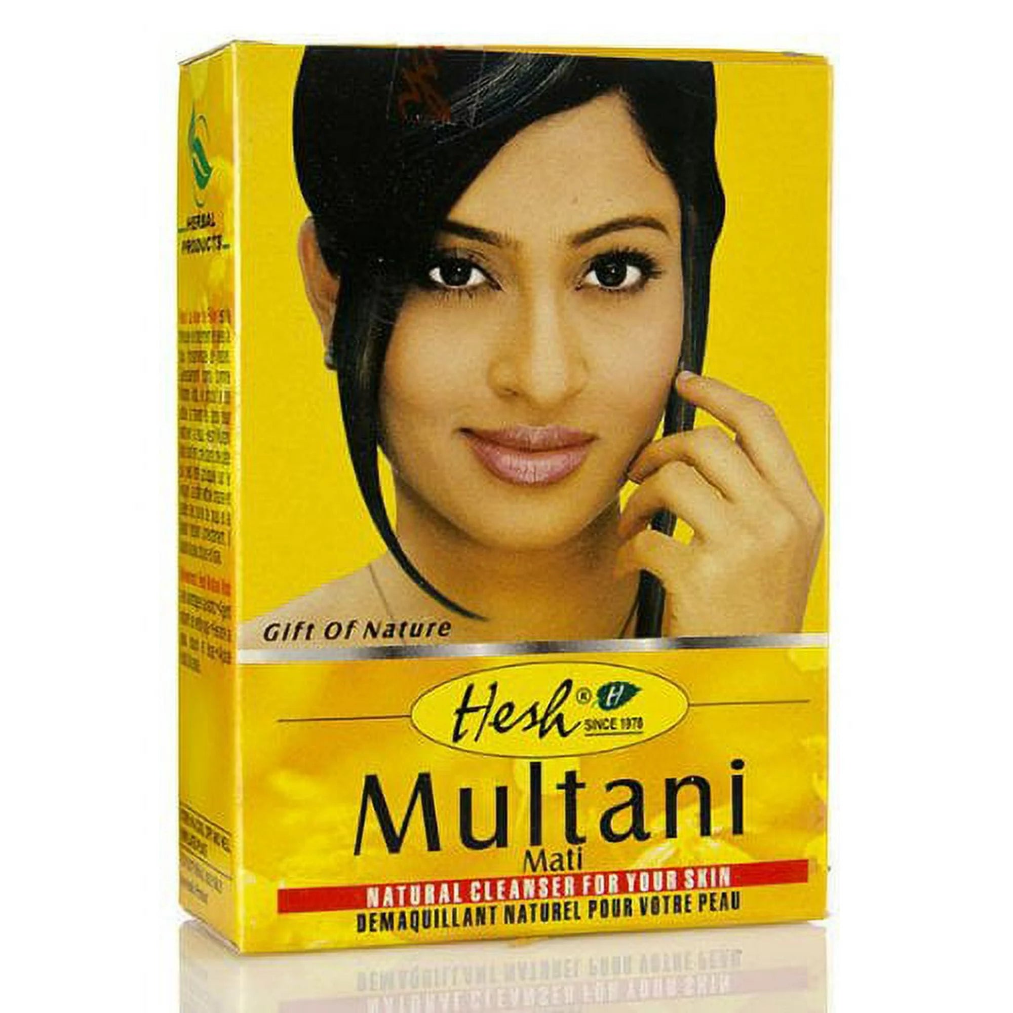 Hesh -Multani Mati 100g Natural Clay Skin and Face Cleanser Mask