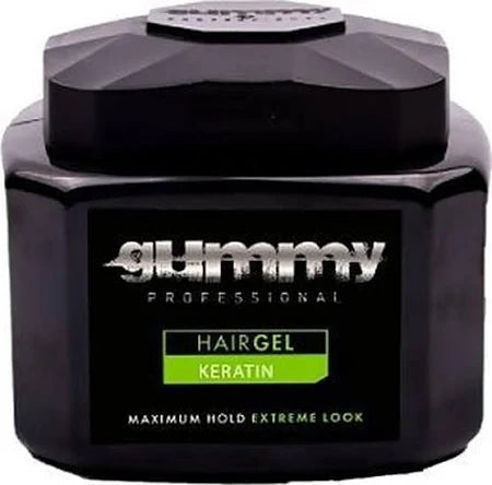 Gummy Hair Gel Keratin Green 500ml