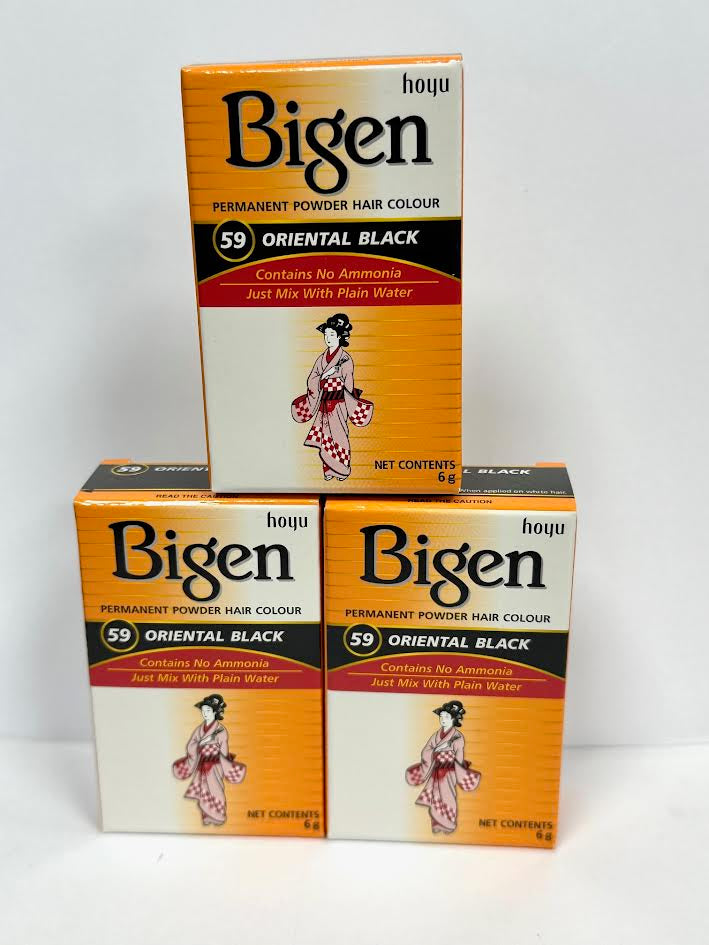 Bigen - 59 Orieant Black  (3pcs)