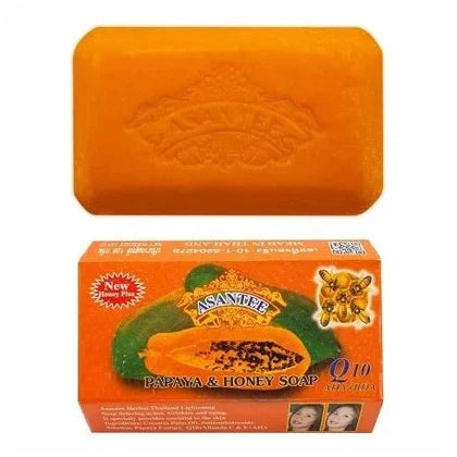 Asantee Papaya & Honey Soap 125g