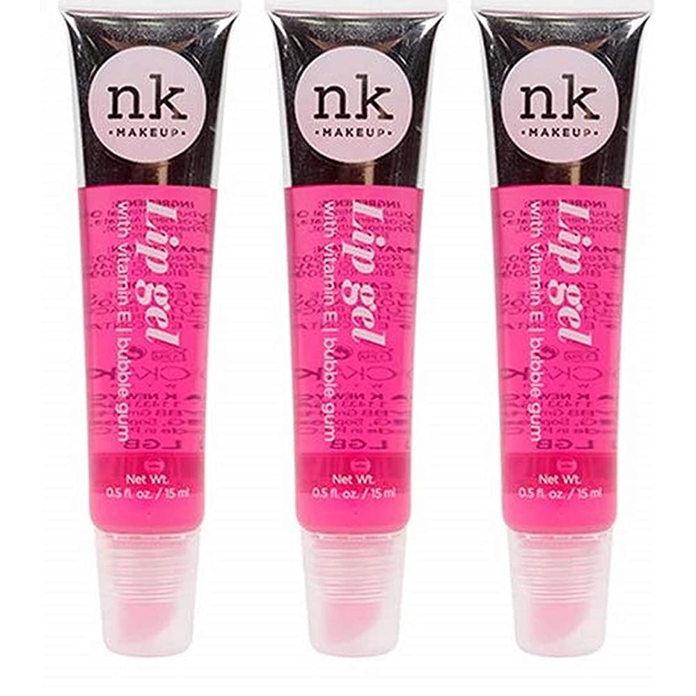 Nicka K -  Lip Gel 3 Pack Bubble Gum