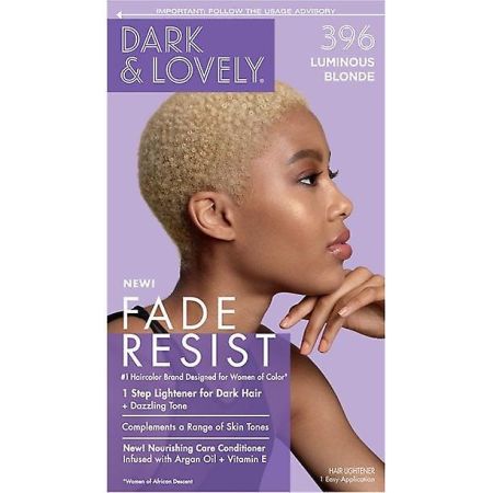 Dark and Lovely - Permanent Hair Color Luminous Blonde 396