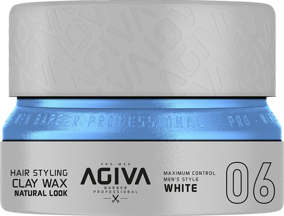 Agiva Styling Hair Clay Wax 155ml - White #6