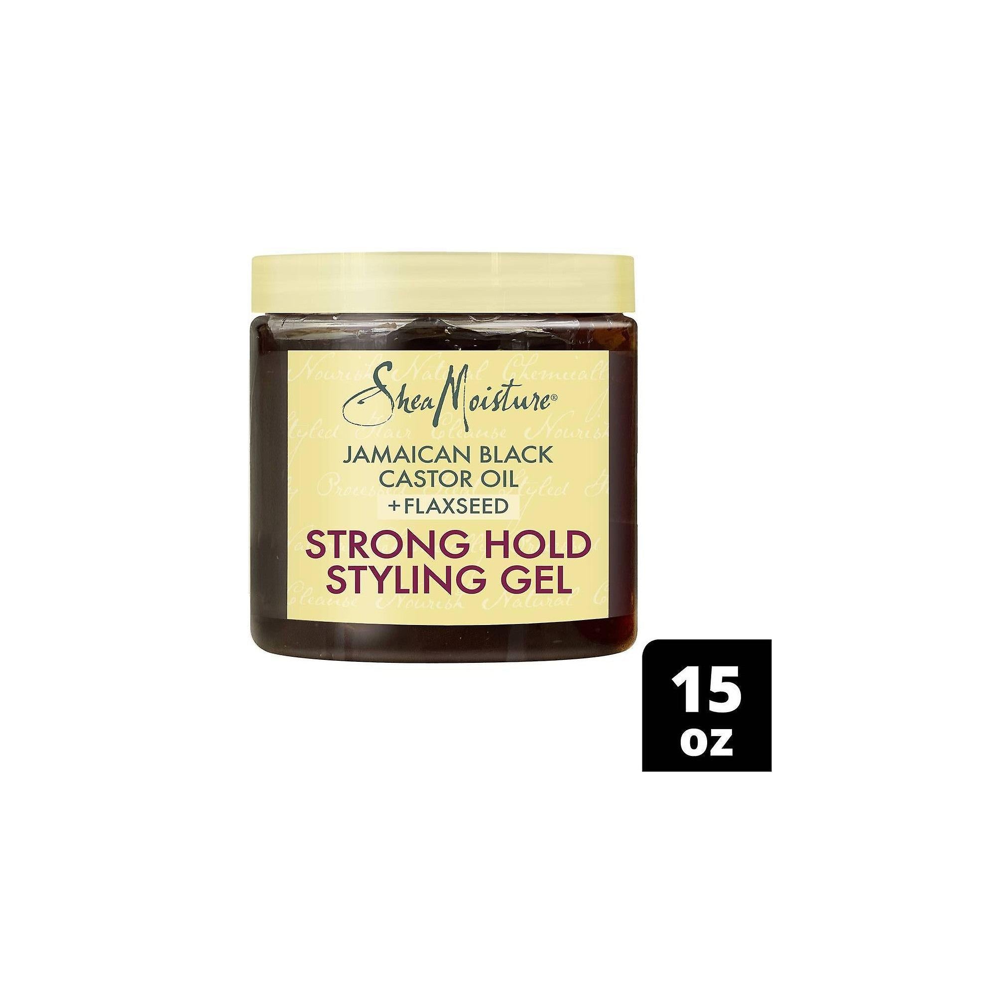 Shea Moisture  Jamaican Black Castor Oil + Flaxseed Strong Hold Styling Gel 425g