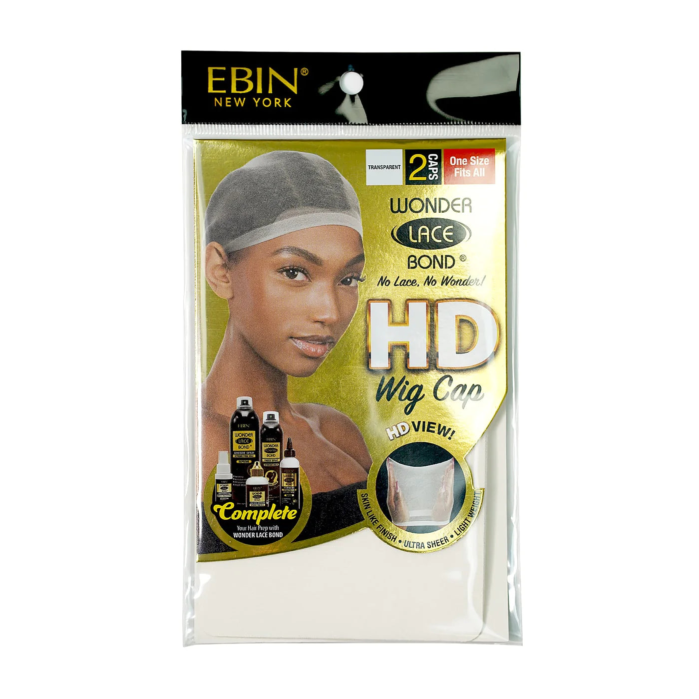 Ebin WONDER LACE BOND HD WIG CAPS