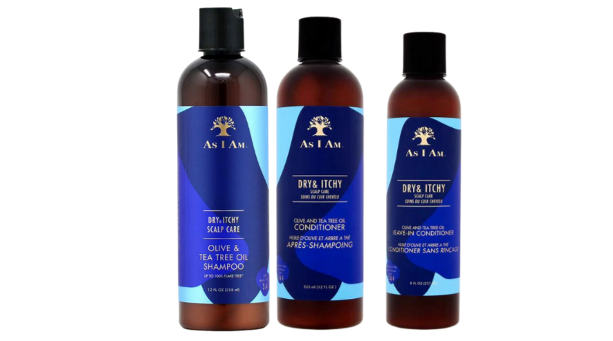 As I Am Dry & Itchy  Shampoo, Conditioner & Leave In Conditioner Set