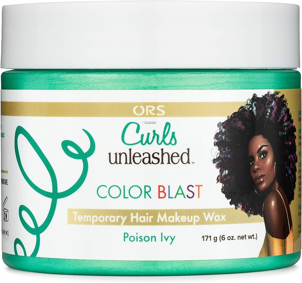 Curls Unleashed - Color Blast Temporary Hair Makeup Wax - Poison Ivy 6oz