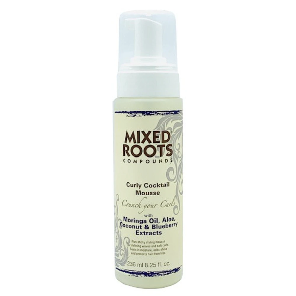 Mixed Roots - Compounds Curly Cocktail Mousse With Moringa Oil Extracts 236ml