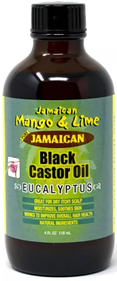 Jamaican Mango & Lime Black Castor Oil – Eucalyptus 4oz