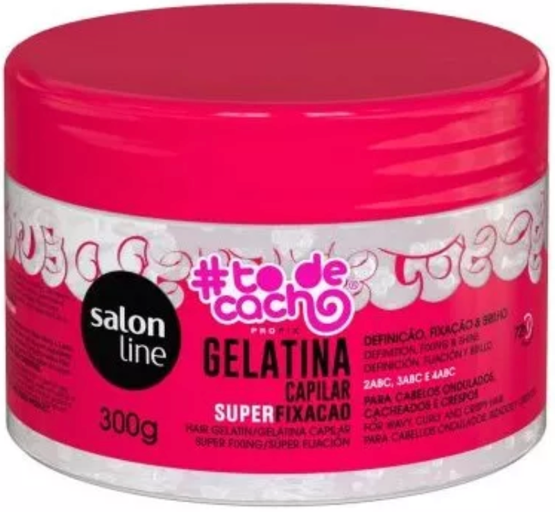 Salon Line - TODECACHO HAIR JELLY SUPER FIXAÇÃO  300G - (CG)
