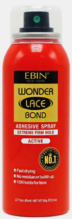 Ebin Wonder Lace Bond Spray Firm 80ml