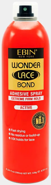 Ebin Wonder Lace Bond Spray Firm 180ml