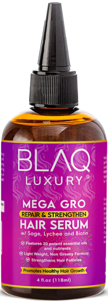 Blaq Luxury - Mega Gro Repair and Strengthen Hair Serum 118ml