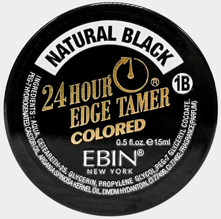 Ebin - 24 HOUR COLORED EDGE TAMER - NATURAL BLACK 15ml