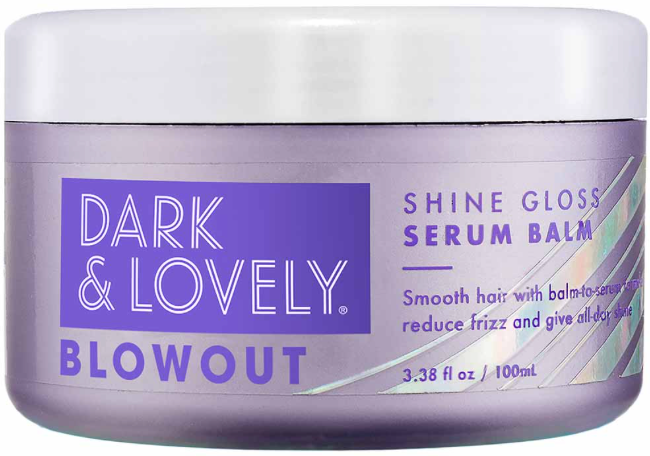 Dark & Lovely - Blowout Shine Gloss Styling Serum Balm 100ml
