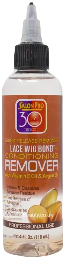 Salon Pro - 30 Sec Lace Wig Bond Conditioning Remover 4.oz