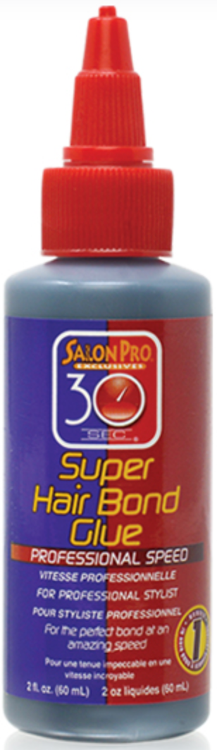 Salon Pro - 30 Sec. Super Hair Bond Glue 2.oz