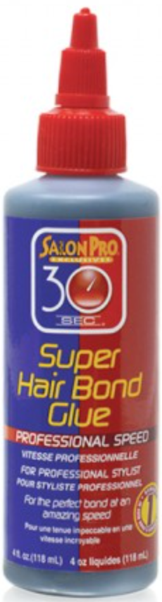 Salon Pro - 30 Sec. Super Hair Bond Glue 4.oz