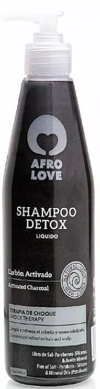 Afro Love Shampoo Activated Charcoal 10 oz