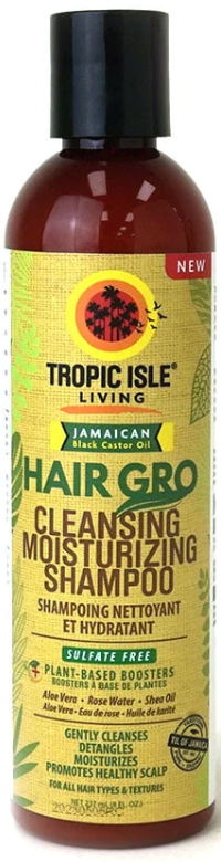 Tropic Isle - HAIR GRO CLEANSING MOISTURIZING SHAMPOO 12 OZ