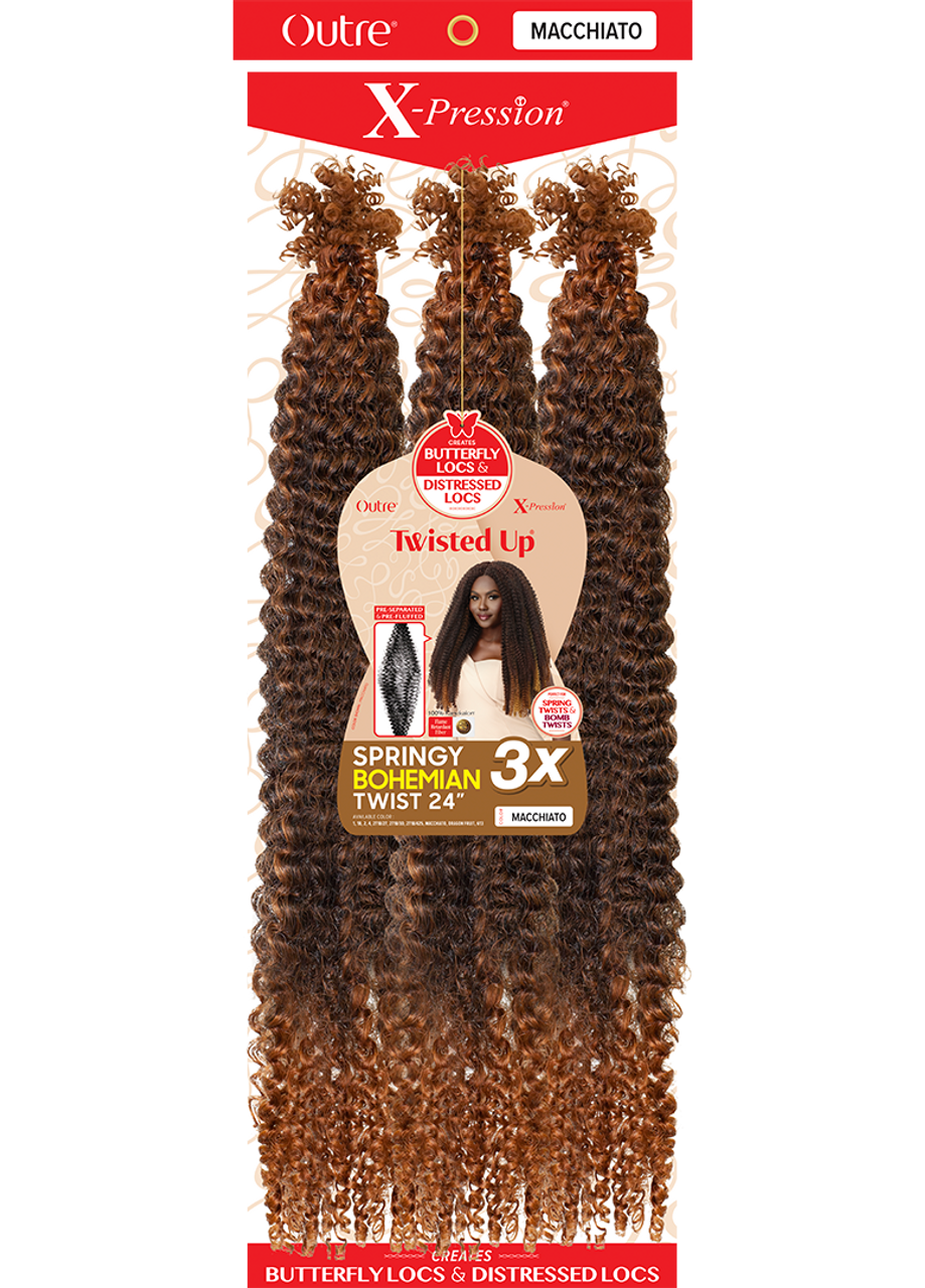 X-Pression - SPRINGY BOHEMIAN TWIST 16" 3X