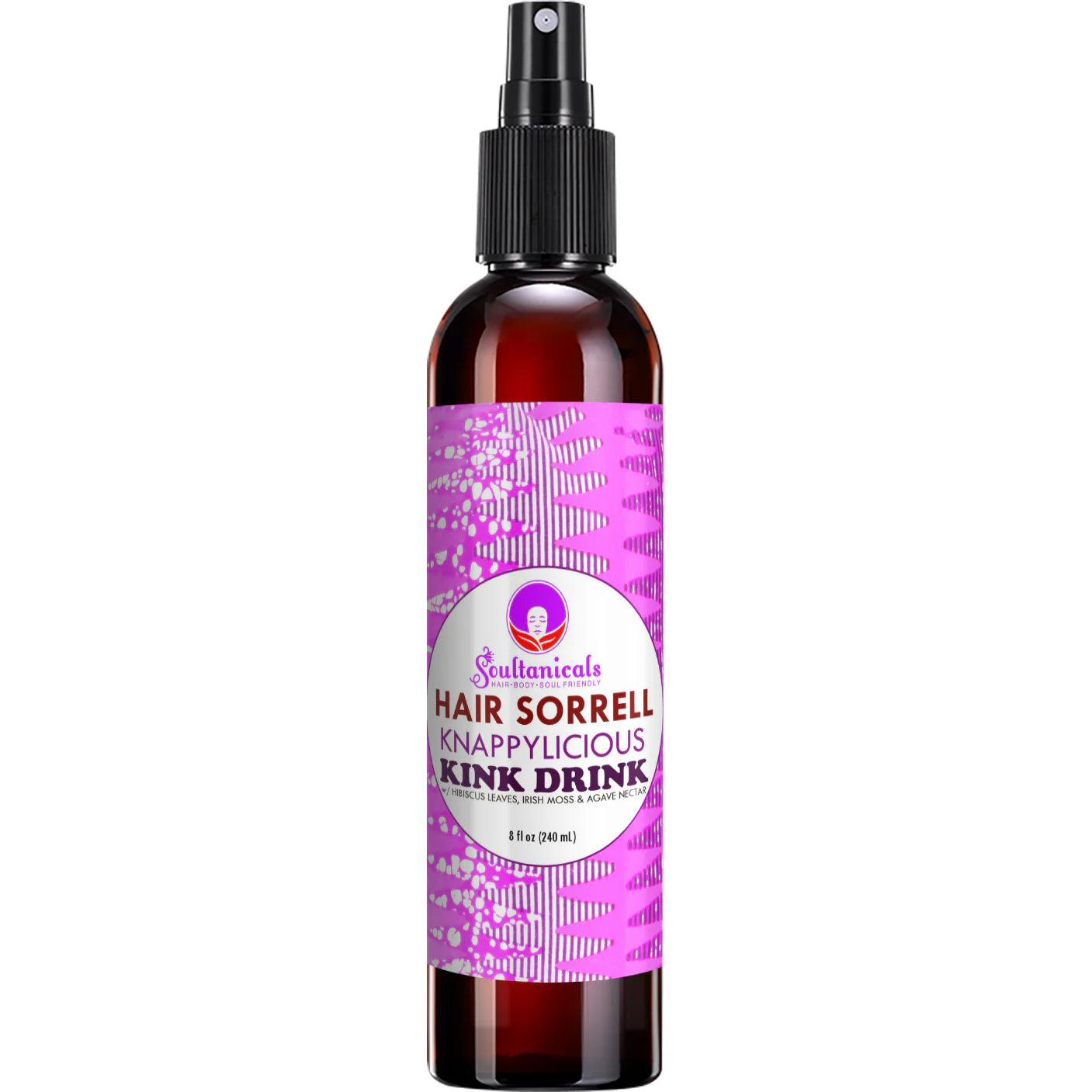 SOULTANICALS -HAIR SORRELL- KNAPPYLICIOUS KINK DRINK 8oz