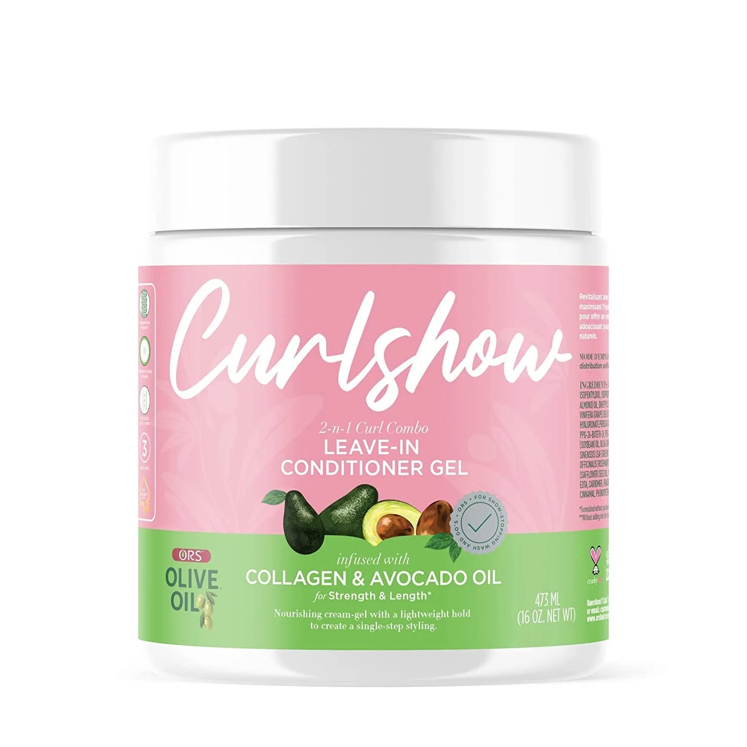 Oraganic ORS - Curlsshow 2-n-1 Curl Combo Leave-in Conditioner gel 16oz