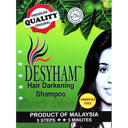 Desyham Hair Darkening Shampoo Black 1 x 5