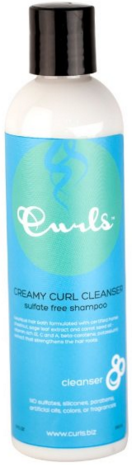 Curls - Creamy Curl Cleanser (Sulphate Free Shampoo) 8oz