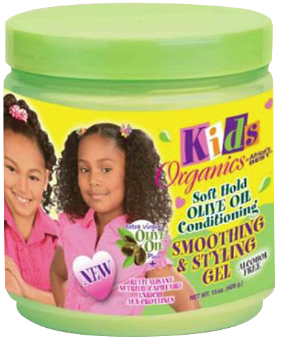 Kids Organics - Soft Hold Olive Oil Smoothing & Styling Gel 15oz