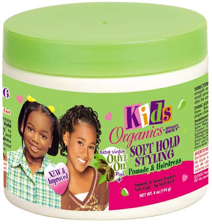 Kids Organics - Soft Hold Styling Pomade and Hairdress 4oz