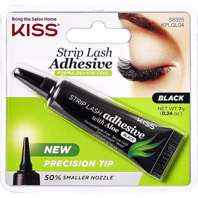Kiss - Strip Lash Adhesive With Aloe (Black)