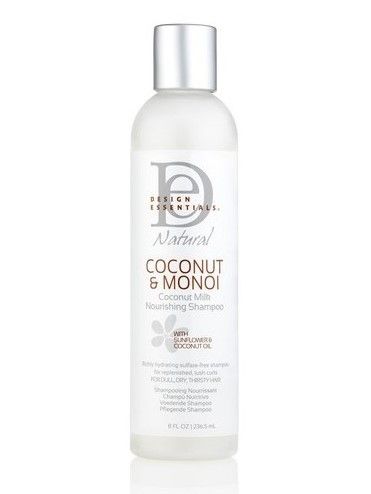 Design Essentials - Coconut & Monoi Milk Nourishing Shampoo 8oz