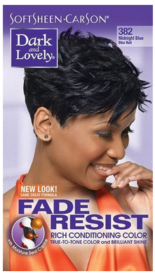 Dark and Lovely - Permanent Hair Color Midnight Blue 382