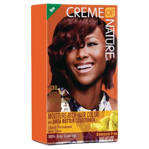 Creme of Nature - Permanent Hair Color Red Hot Burgundy C30