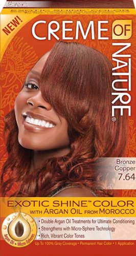 Creme of Nature - Permanent Hair Color Bronze Copper 7.64