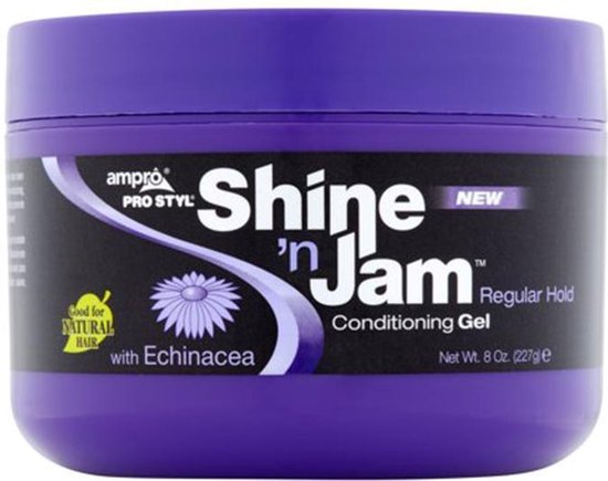 Ampro - Shine 'n Jam Conditioning Gel Regular Hold 8oz
