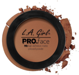 La Girl - Pro Face Matte Pressed Powder GPP615 Cocoa