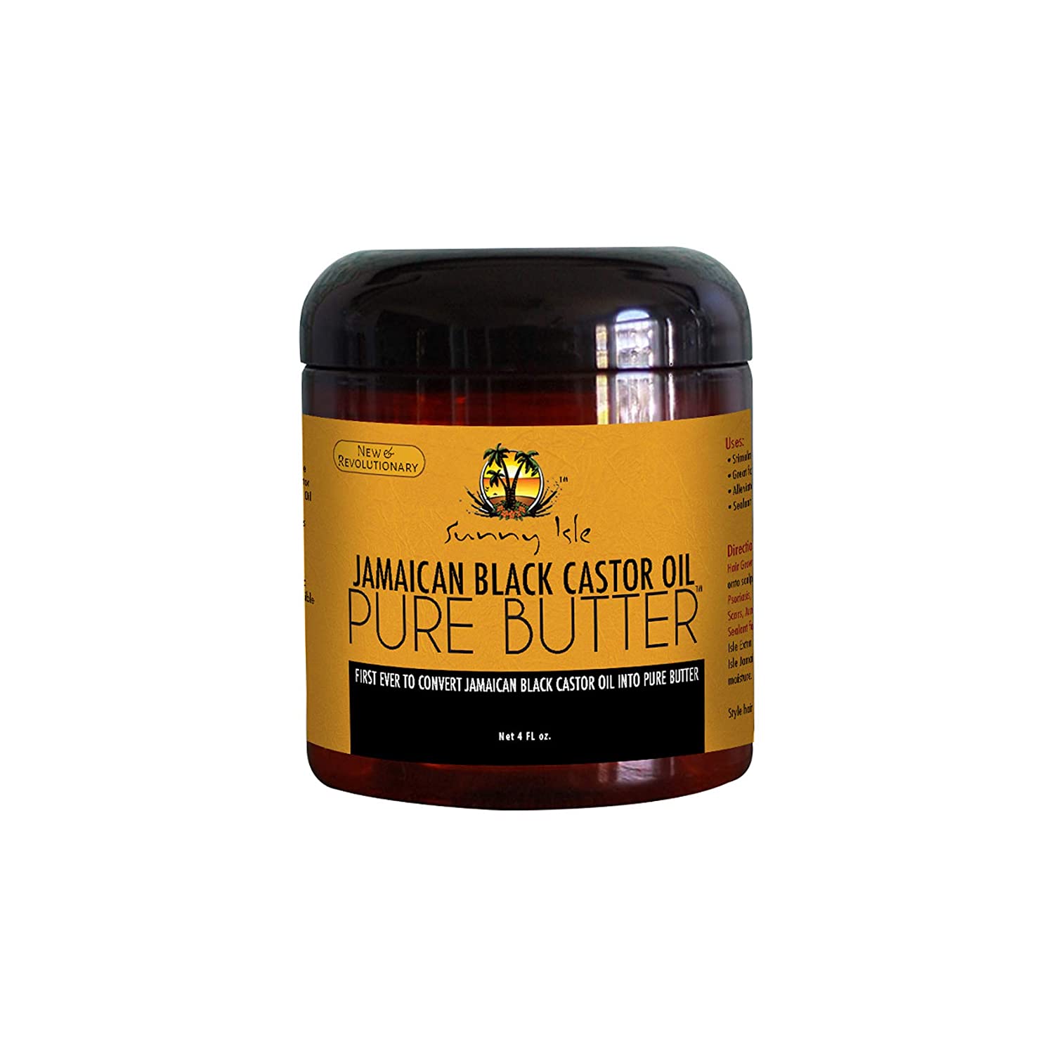 Sunny Isle - Jamaican Black Castor Oil Pure Butter 4oz