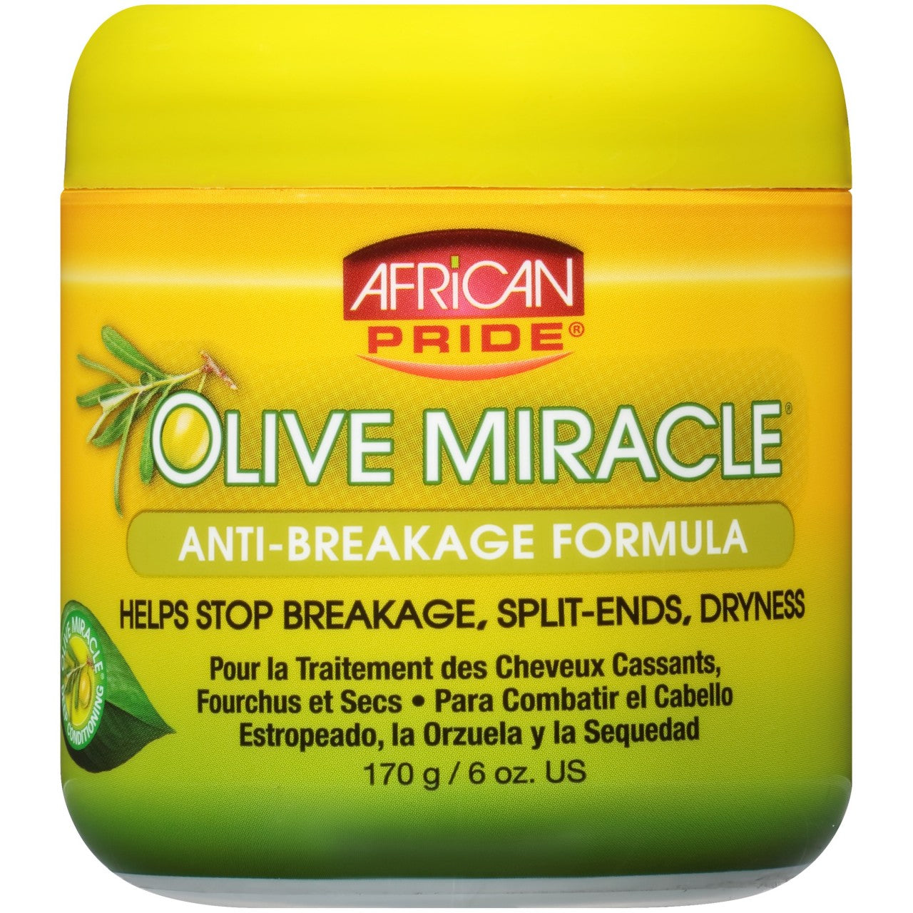 African Pride - Olive Miracle Anti-Breakage Formula Hair Creme 6oz