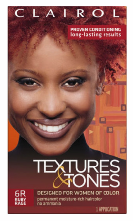 Clairol Textures & Tones Permanent Creme Hair Color 6R Ruby Rage