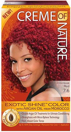 Creme of Nature - Permanent Hair Color Intensive Red 7.6