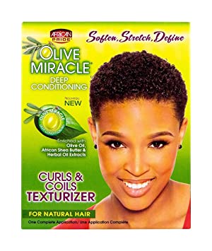 African Pride Olive Miracle - Curls & Coils Texturizer