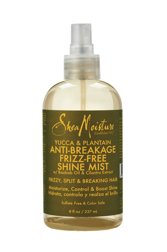 Shea Moisture - Yucca & Plantain Anti-Breakage Frizz-Free Shine Mist 8oz