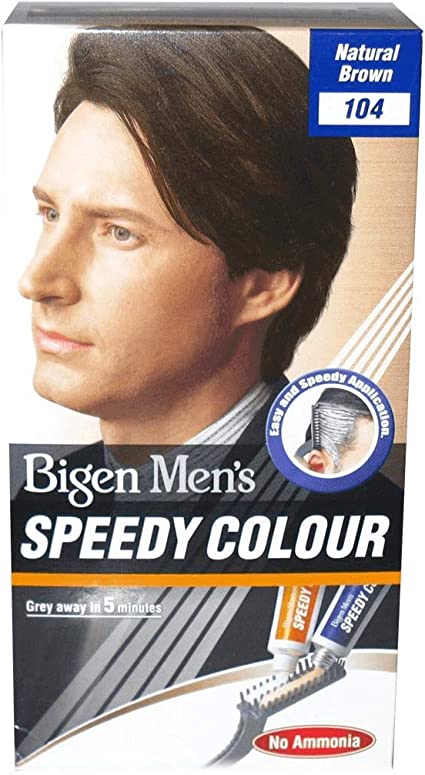 Bigen Men's Speedy Colour 104 Natural Brown
