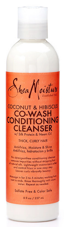 Shea Moisture - Coconut & Hibiscus Co-Wash Conditioning Cleanser 8oz