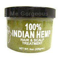 100% Indian Hemp Hair & Scalp Treatment 8oz 