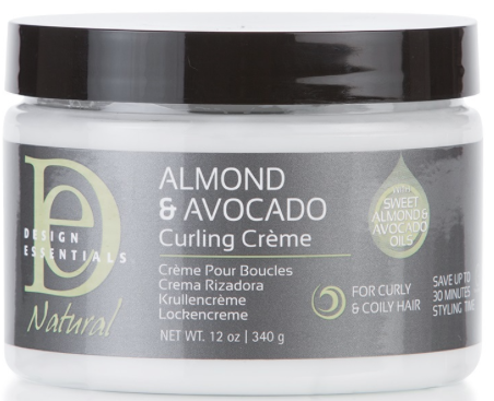 Design Essentials Natural - Almond & Avocado Curling Crème 12oz