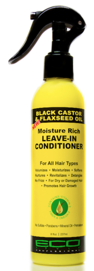 Eco Style - Black Castor & Flaxseed Oil Leave-in Conditioner 8oz