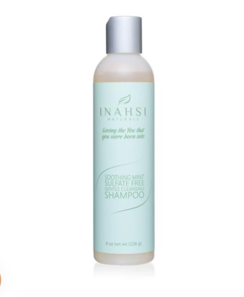 Inahsi Naturals - SOOTHING MINT GENTLE CLEANSING SHAMPOO 8OZ